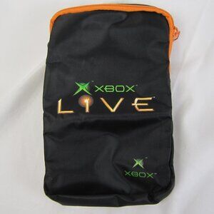 Microsoft Xbox Live Game Black Case Accessory Belt Waist Holder Carrying Bag